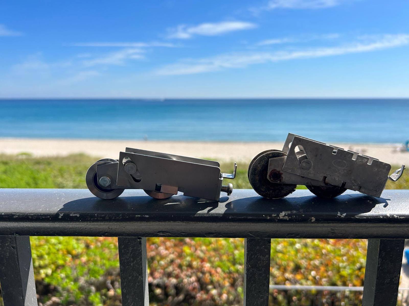 New vs. Worn Rollers